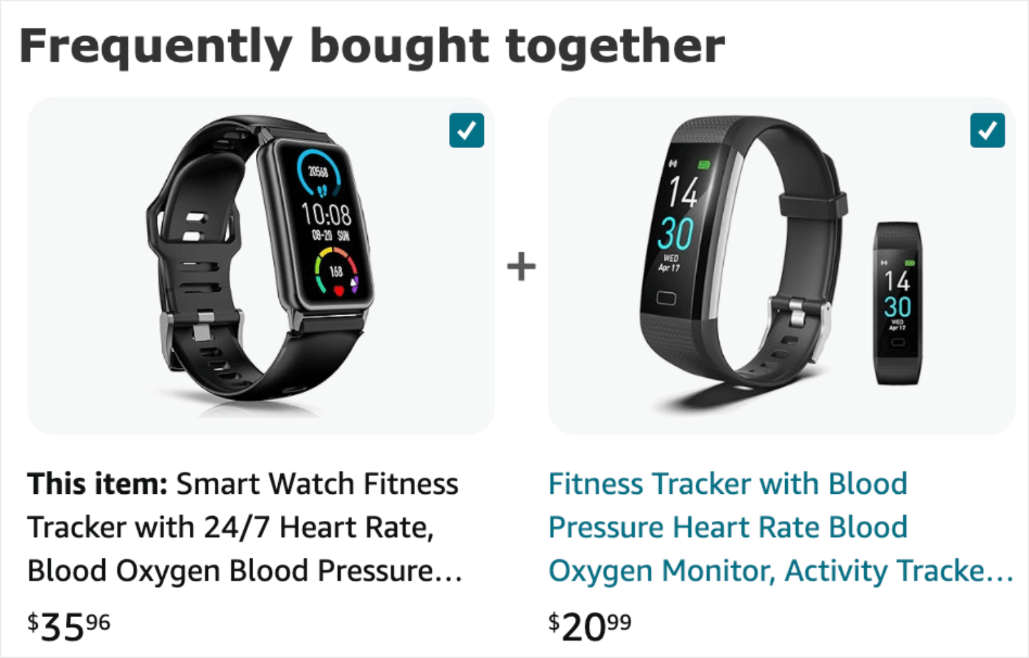 examples product pages