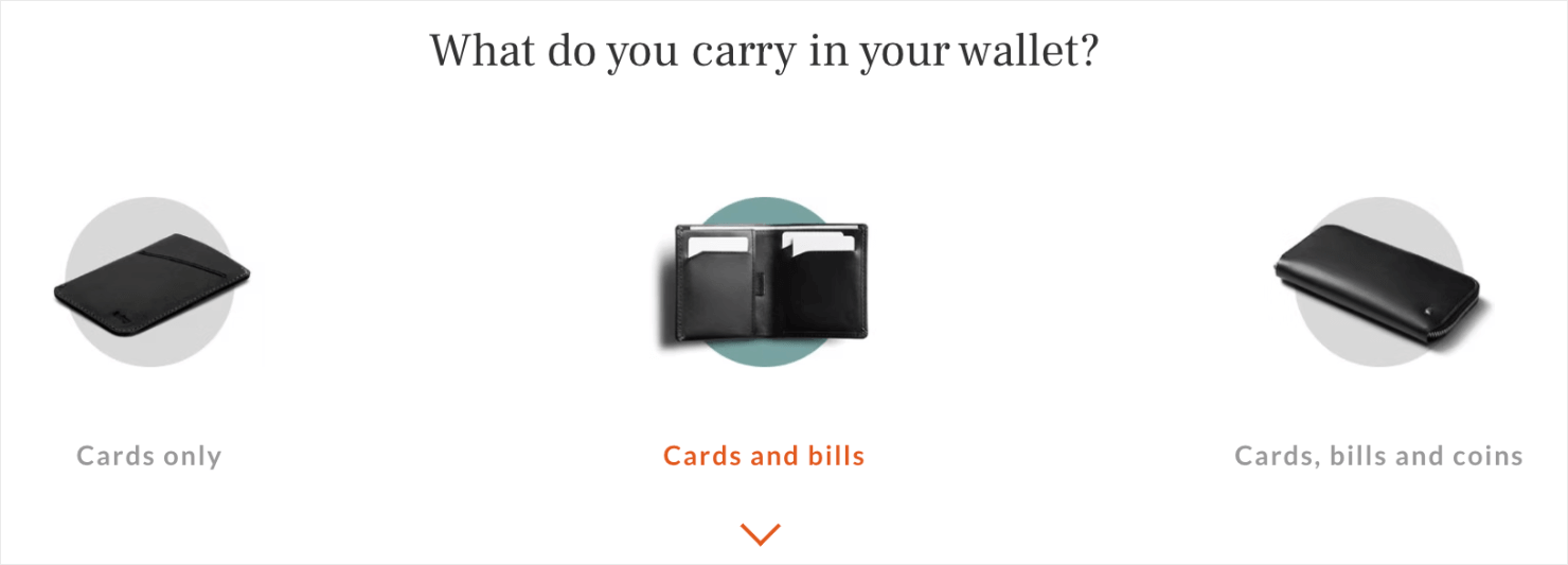 product page example