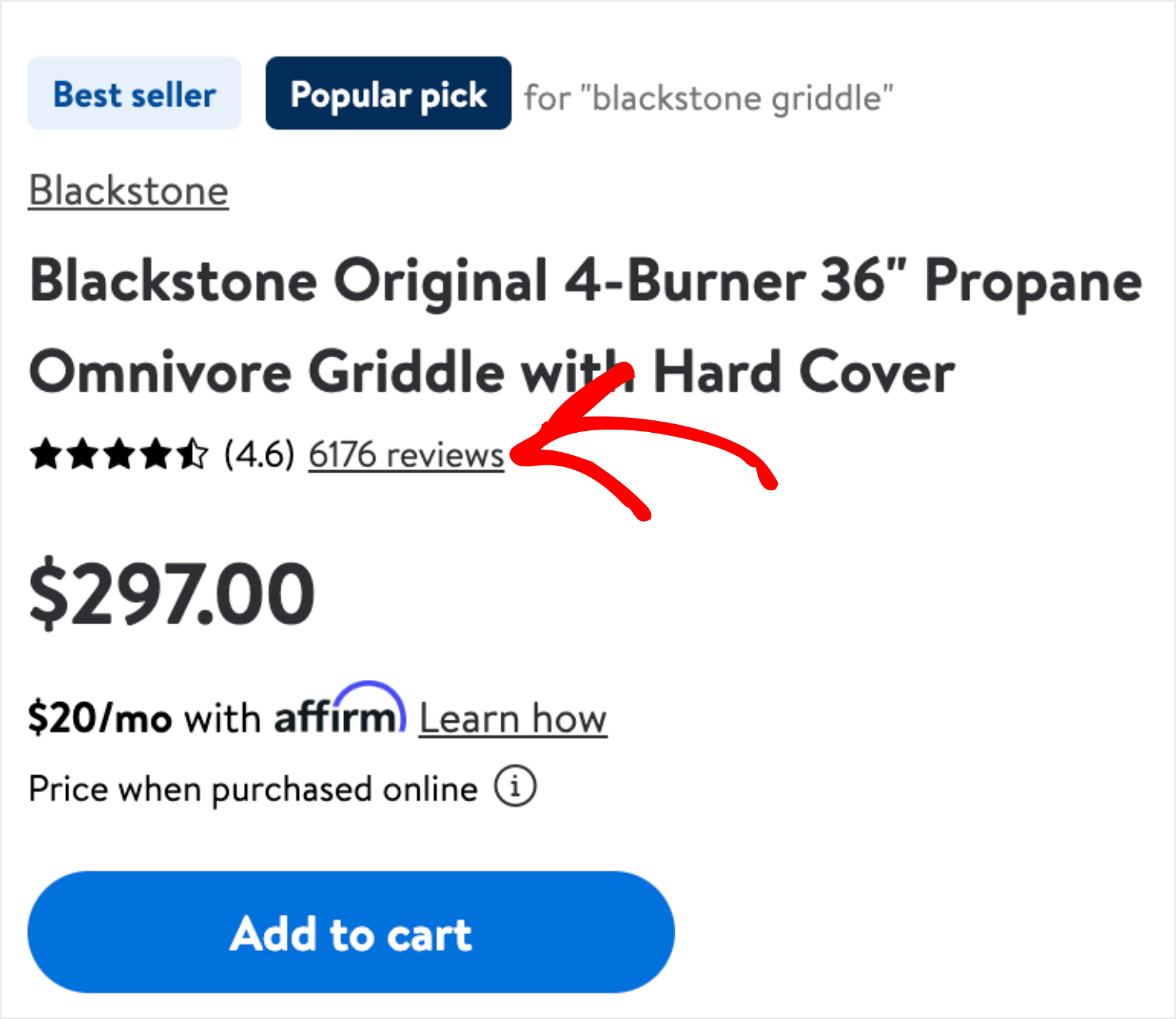 product page examples